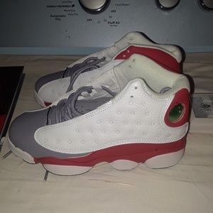 Grey toe Jordan 13s
